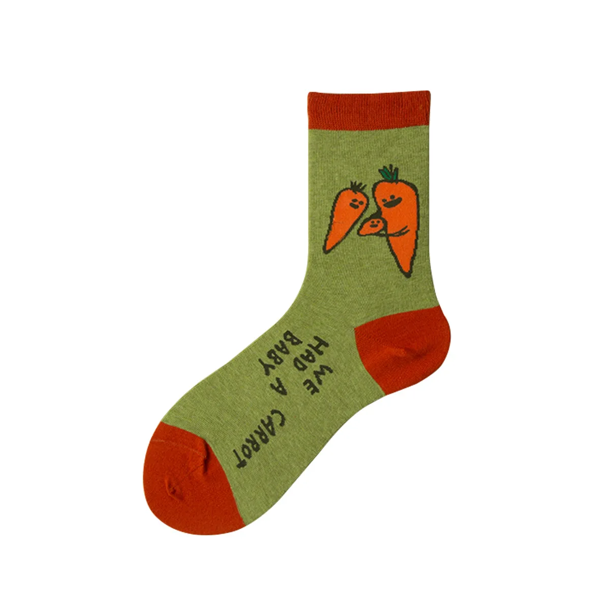 Женские носки, Осень-зима, Новое поступление, жаккардовые, креативные, цветные, с цветами, буквами, маслом, художественные носки, уличный тренд, Happy Sox - Цвет: 12