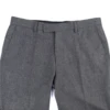 2022 Heavy Warm Wool Blend Pants Tailor Made Pants Dark Grey Herringbone Men Slim Fit Business Dress Pants Heavy Winter Pants 5