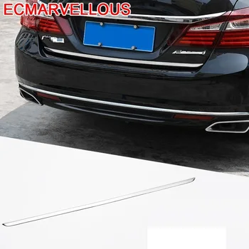 

Auto Trunk Rear Bumper Grille Automobile Decorative Chromium Car Styling Accessories Covers Sticker Strip 16 FOR Honda Accord
