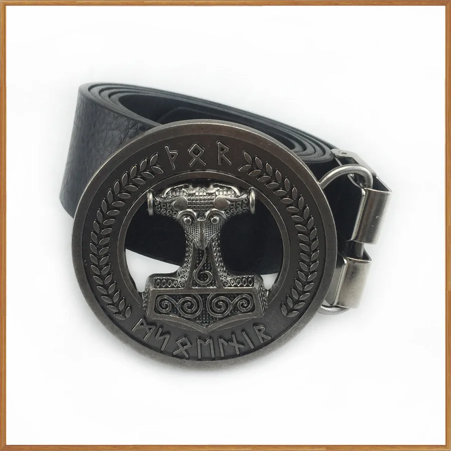 BuckleClub Mjolnir THORSHAMMER VIKING ремень с пряжкой для джинсов подарок музыкальный ремень пряжка FP-03720 для 4 см Ширина ремня