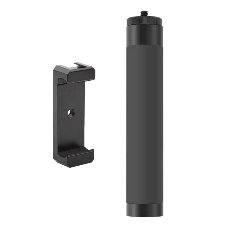 Telescopic Extension Rod Selfie Stick+Phone Holder Clip Mobile phone selfie stick Mobile phone stabilizer for OSMO Mobile 3