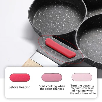 

Four-hole Omelette Artifact Non-stick Pancake Pan Pan Pancake Machine Cookware