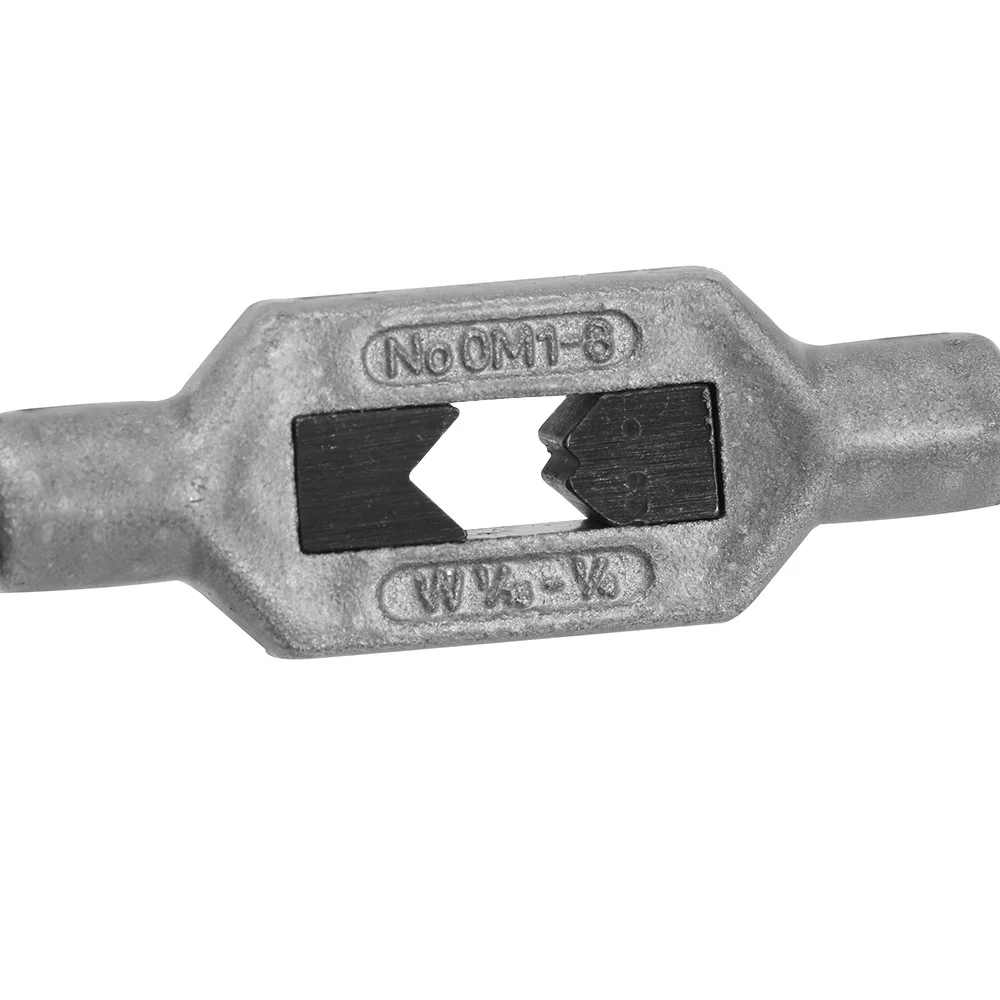 Коснитесь гаечный ключ регулируемые инженеры кран ключ держатель резьбы ручной инструмент 1 шт. M1-M8 1/1" до 1/4"