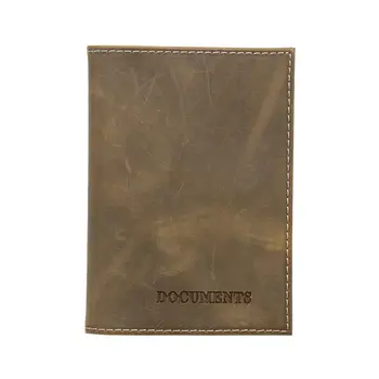 

Genuine Leather Driver License Holder Cover for Car Driving Documents Business ID Cards Case M6CC