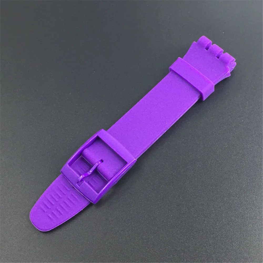 Silicone Watch Strap - Soft Rubber Replacement Wristband Bracelet