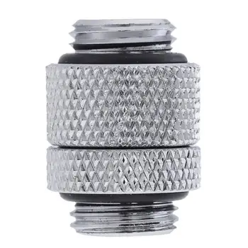 

G1/4 Outer Thread 360 Degree Rotary PC Water Cooling System Tube Adapter