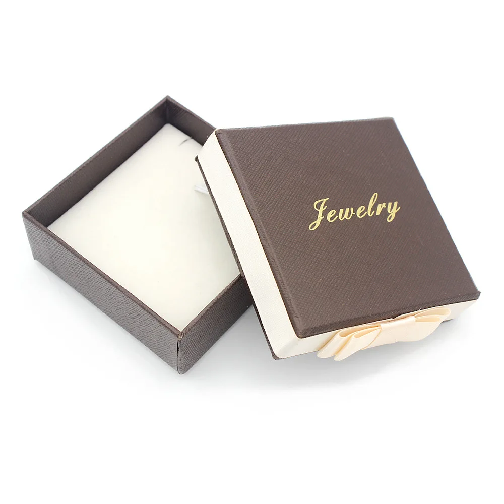 

Jewlery Box Bow Bracelet Box Accessories Gift Paper Box