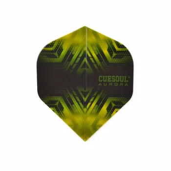 

Hot 12pcs Professional Dart Flights 2D Cool Standard Nice Darts Flight Wing Tail Yellow