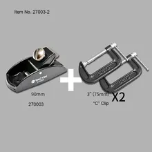 1* Мини Ручной строгальный станок+ 2* U Зажимы Ручной толчок чугун, древесина строгальный резак Diy ручной инструмент для дерева