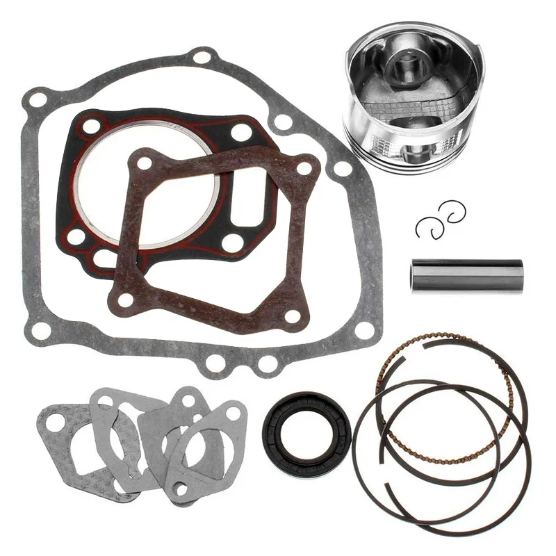 Rebuild Kit with Piston Ring and Gasket for Honda GX160 GX200 5.5 HP