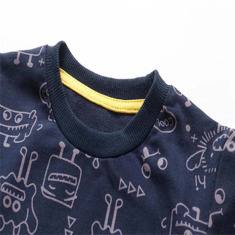 Boys Sweaters Cotton Autumn Winter Children Clothing Fashion Boys Girls Sweatshirts Hot Selling Kids Shirts Tops Boys Clothes