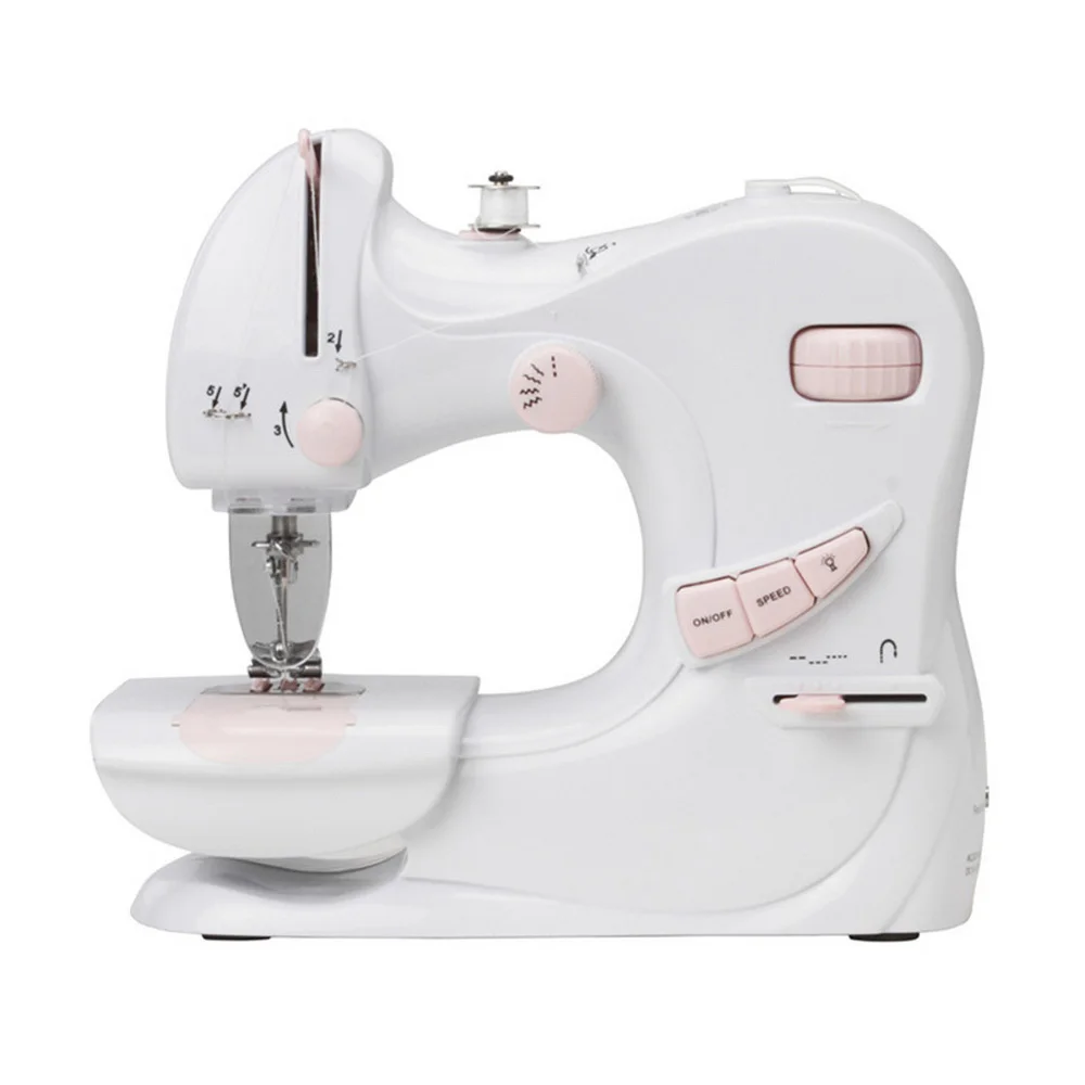 

Electric Mini Sewing Machine For Home Hand Eating Thick Adjustment With Light Handheld Multi-function Electric Sewing Machine