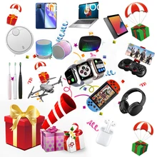 

2022 New Year Lucky Mystery Box You Will Get The Gift Excellent Value for Smart Money Mobile Phone Headset Gamepad Watch More