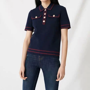 

woman knitted tops 2020 summer