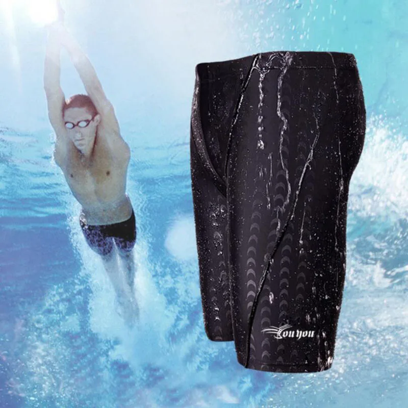 Man Swimwear Waterproof Men's Quick Dry Short Summer Surf Beach Shorts Men Swim Trunks Wear | Спорт и развлечения