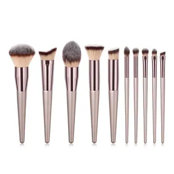 

Champagne Makeup Brushes Set for Foundation Powder Blush Eyeshadow Brush Cosmetic Brush Make Up Brush Cosmetics Beauty Tools