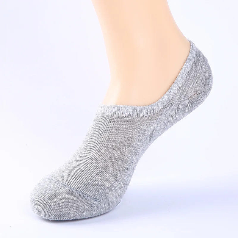 10 Pair / Lot Men's Sock Slippers Cotton Sports Non-slip Invisible No Show Boat Socks Male Mesh Breathable Low Ship Ankle Sock