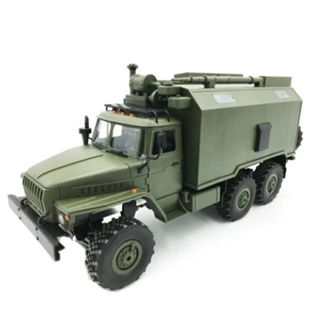 

RC Truck 6WD Kit DIY B36 Ural 1/16 2.4G Remote Control Electric RC Crawler Car Toys for Children