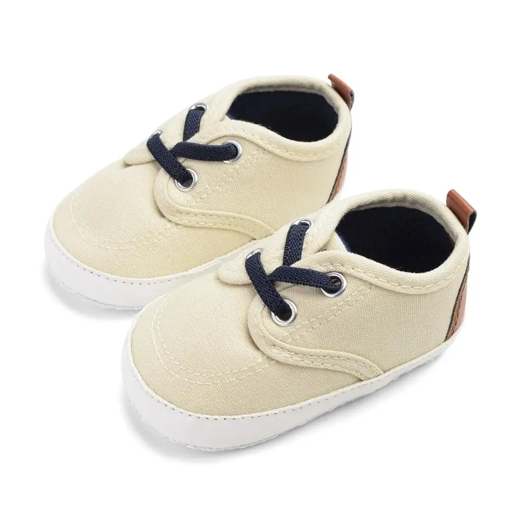 Обувь для маленьких мальчиков и девочек; весенняя обувь; дышащая парусиновая обувь; нескользящая обувь; кроссовки для малышей; мягкая подошва; 0-18M - Цвет: Y