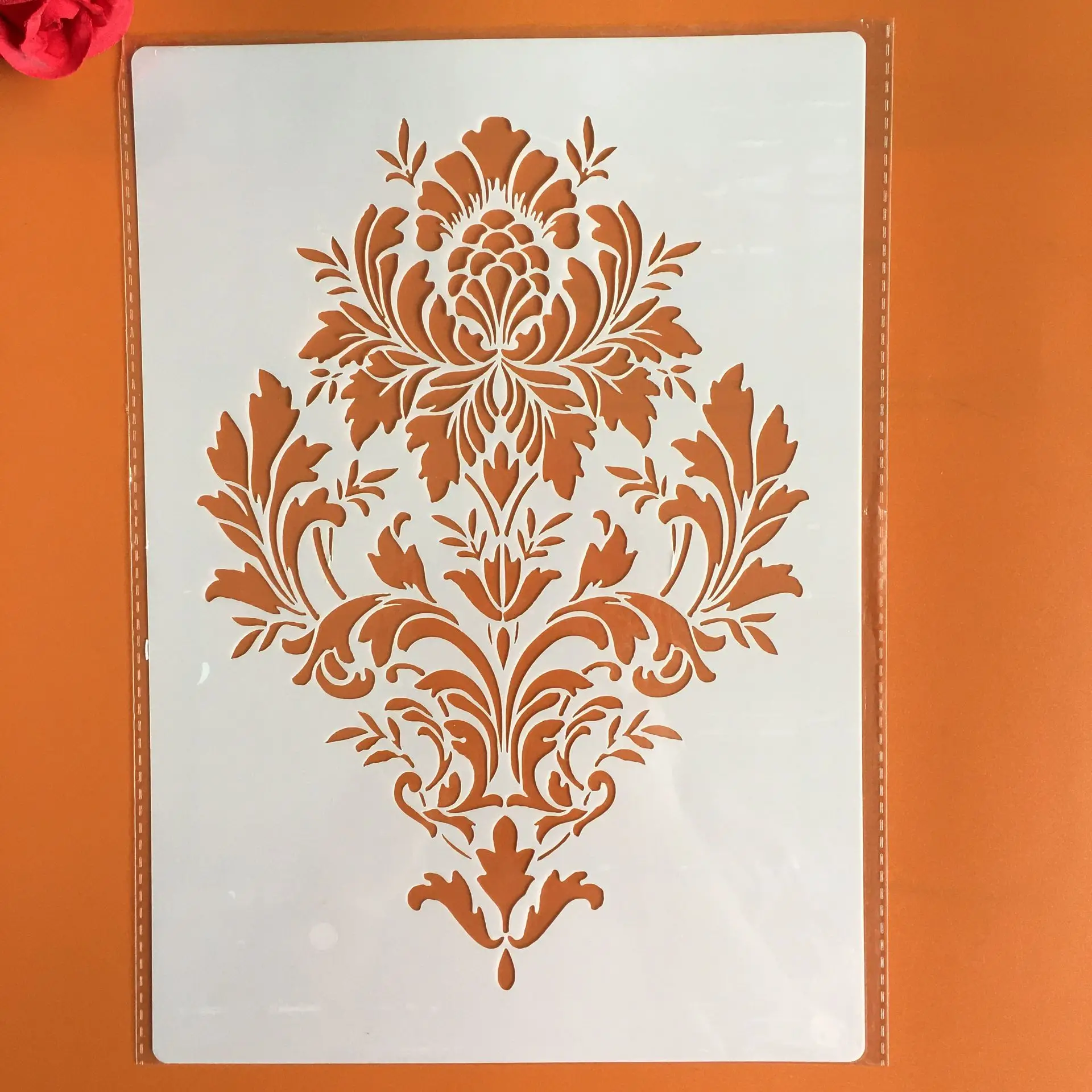 A4 29*21 см Ретро узор &quotсделай сам&quot Трафареты настенная живопись раскраска для