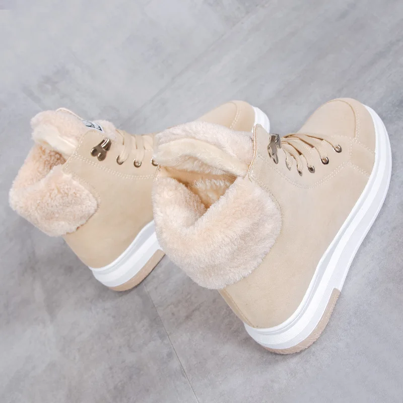 

Thick Bottom Thick Heel Autumn and Winter Women's Shoes Frenulum Single Short Boots High-heeled Martin Boots
