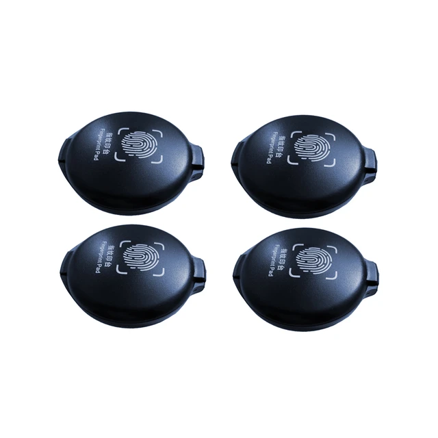 3 Pcs Fingerprint Ink Pad Ink Pad for Fingerprints Black colour