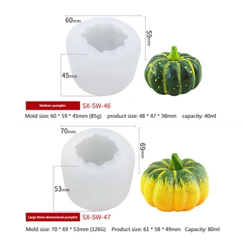 

Cake Silicone Mold Fondant Pan 3D Muffin Cupcake Pumpkin Form Kitchen Baking Pastry Tools Cake Decorating Tools