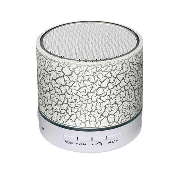 white Мини Bluetooth светодиодный портативный динамик s беспроводной динамик с TF микрофоном Blutooth музыка для телефона Xiaomi HUAWEI - Цвет: white
