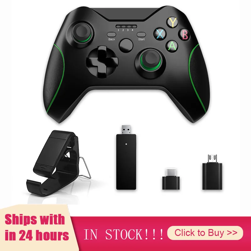 Беспроводной игровой контроллер 2 4G джойстик для Xbox One PS3/Android геймпад смартфона Win