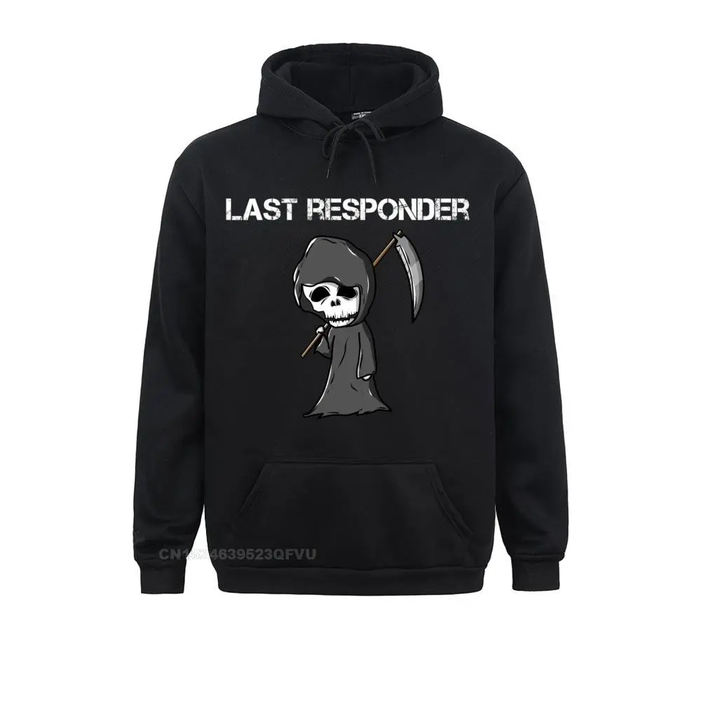 Last "Der Grim Reaper Funny Dark Humor Hoodie Men Rife Family Harajuku Camicie Cotton Top Men Group