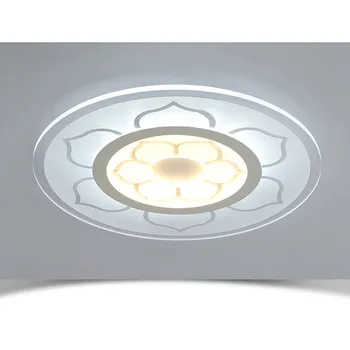 

15W Round Simple Acrylic LED Ceiling Light Living Room Bedroom Home Lamp Warm White Modern LED Ceiling Light