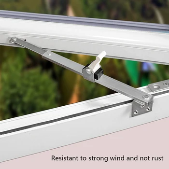

Limiter Security Accessories Stopper Telescopic Window Support Sliding Stainless Steel Wind Brace Gusset Fixed Angle Controller