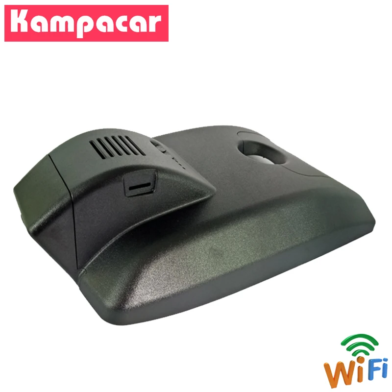 Kampacar Автомобильный видеорегистратор HD 1080P видеорегистратор ios/android Wifi видео рекордер двойной объектив заднего вида для Toyota Camry XV70 видеорегистраторы