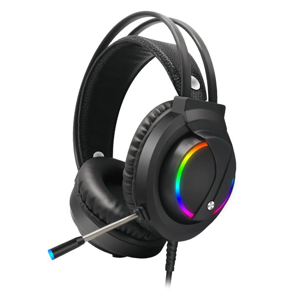 Наушники вкладыши K1 игровые проводные с микрофоном и RGB подсветкой|Наушники