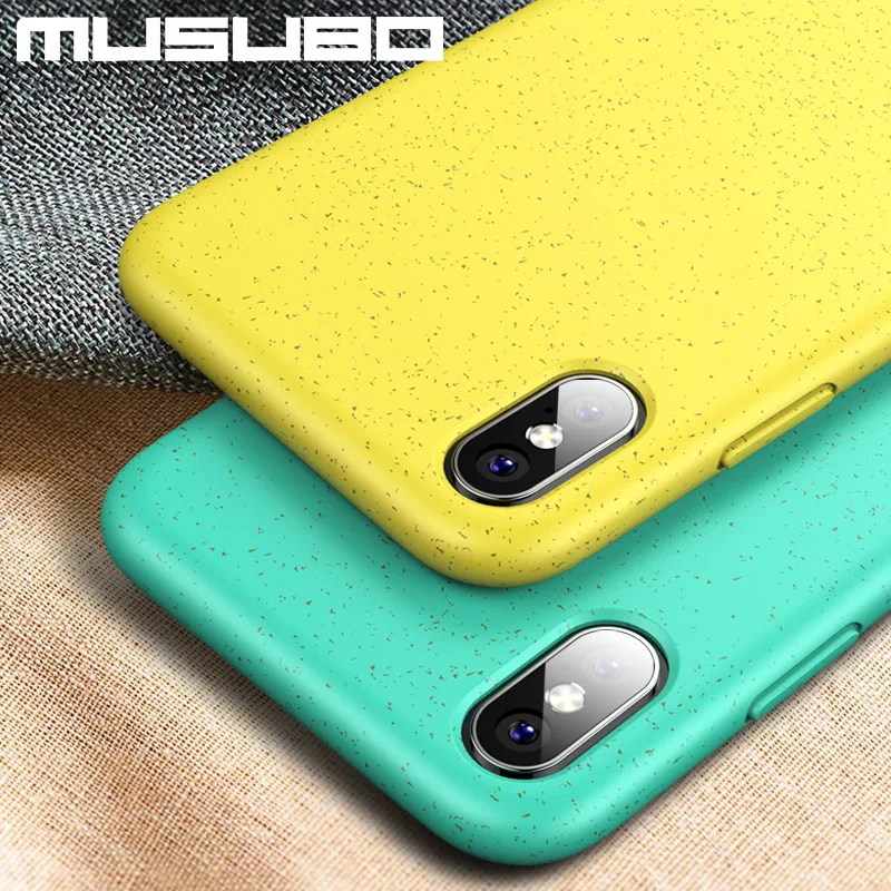 Чехол-накладка Musubo для iPhone XR Xs MAX 11 Pro 7 Plus 8 ударопрочный Роскошный чехол мягкая