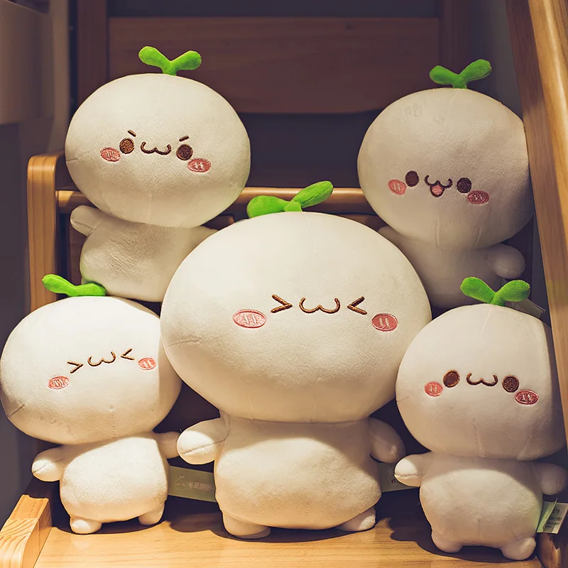 25 55 см Kawaii забавные пельменные игрушки мягкие милые животные плюшевые куклы для