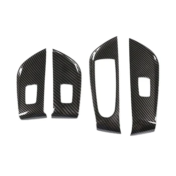 

for Mercedes-Benz E Series 16-19 Years Glass Lift Panel Inner Door Decorative Stickers Car Interior Accessories