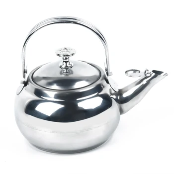 

Stainless Steel Teapot Coffee Pot W/ Strainer Infuser Filter Home Kitchen Tools