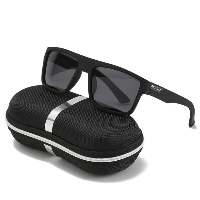 2023 Fashion Square Polarized Sunglasses Men Women Classic Sports