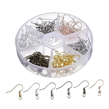 

120pcs Earring Hooks Yourself Make Earhook Blanks Earring Hooks For Jewelry Making
