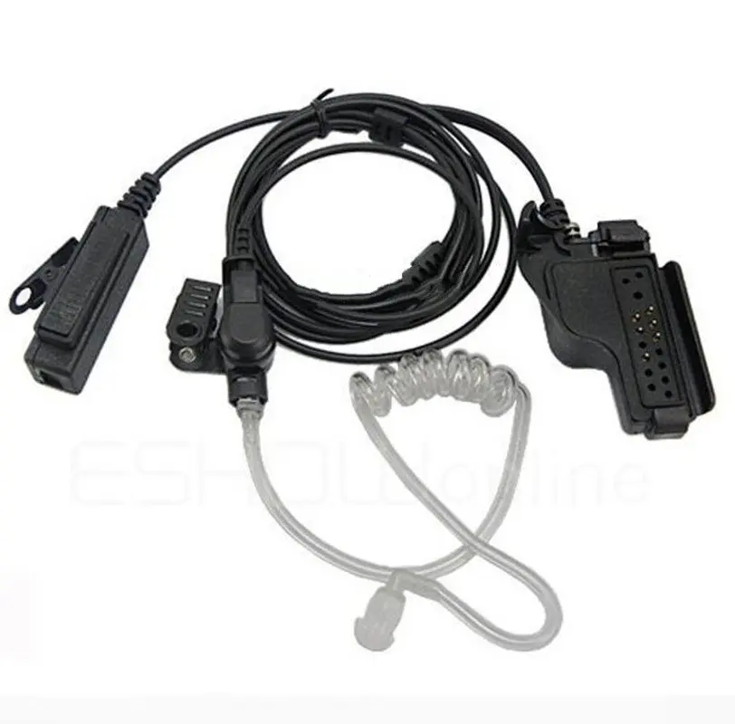 Radio auricular de vigilancia del FBI acústica tubo de aire, auricular para Radio Motorola HT1000 XTS1500 XTS2500 XTS3000 XTS3500