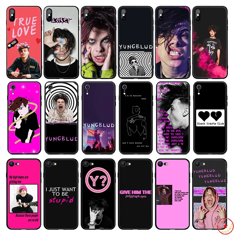 Yungblud рэпер певец Мягкий силиконовый чехол для телефона iPhone 11 Pro Xs Max X или 10 8 7 6S Plus 5