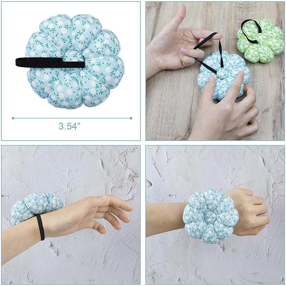 Wrist Pumpkin Pincushion Needle Holder  Sewing Pumpkin Pin Cushion - 1pc  Wrist - Aliexpress