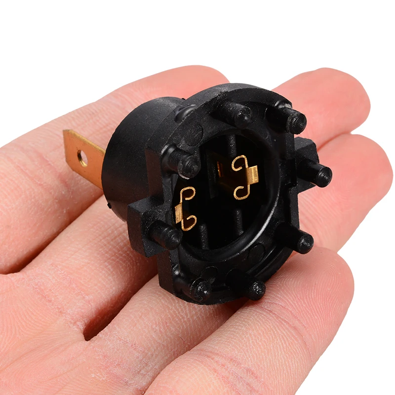 2pcs Headlight Bulb Black Color Socket Holder For Kawasaki ER6-F 2012/2015 For Mazda 3/5/323 Lamp Holder Accessories