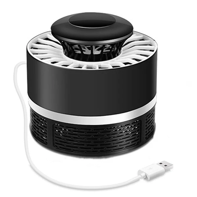 Contracted-Black IngHoo москитная убийца USB электрическая Москитная лампа фотокатализатор немой светильник светодиодный Ошибка ловушка для насекомых Zapper ловушка без излучения - Цвет: Contracted-Black