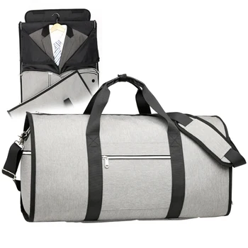 

Portable Men Travel Luggage Bags Men Business Bag Large Capacity Suit Clothes Shoe Organize Handbag Waterproof Shoulder Bag