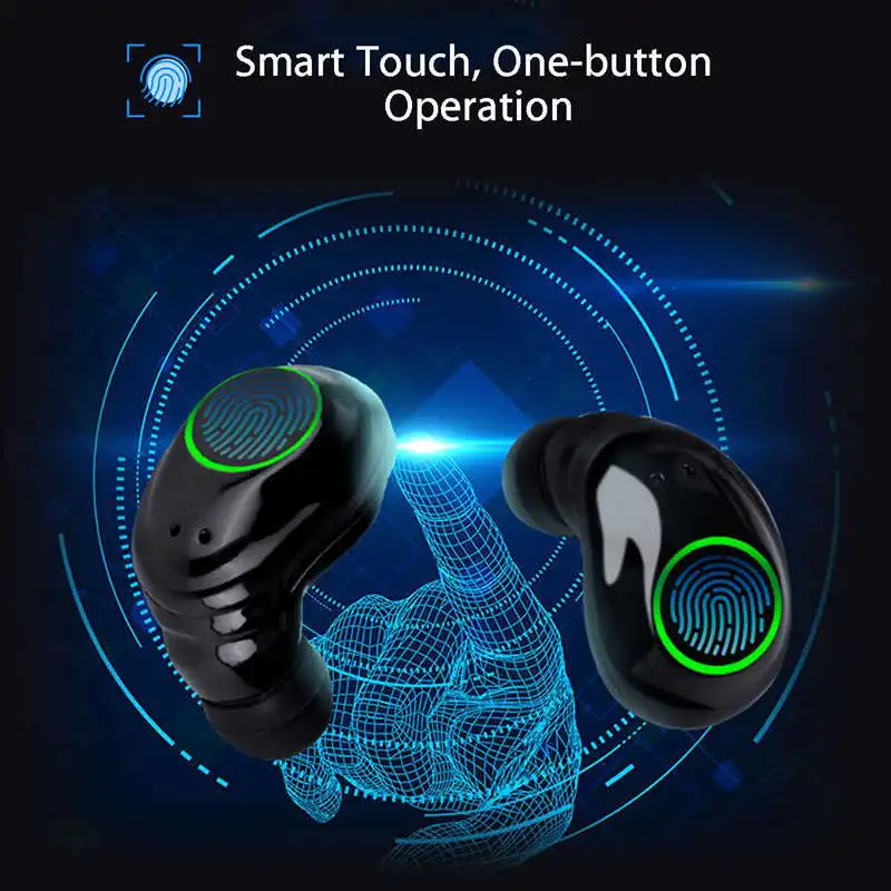 Tws True Bluetooth 5,0 наушники беспроводные наушники двойные наушники мини Близнецы стерео наушники-вкладыши с Micr для смартфона