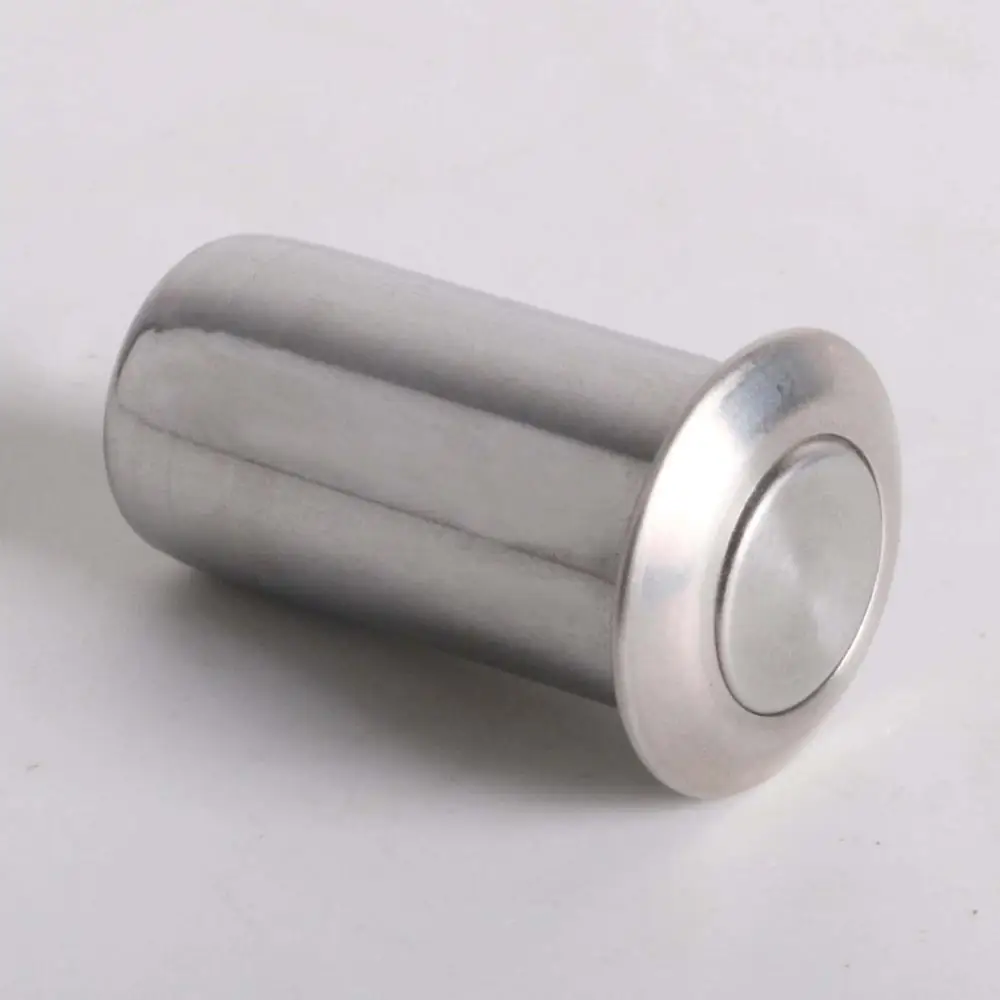 1PC Invisible Door Latch Concealed Latch For Stainless Steel Door With Accessories Door Latch