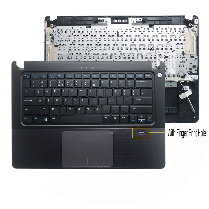 무료 배송 Dell V5460 5460 V5460D 5470 5470R 14-5439 P41G 용 오리지널 새 노트북 쉘 커버 C 손목 받침대 1 개