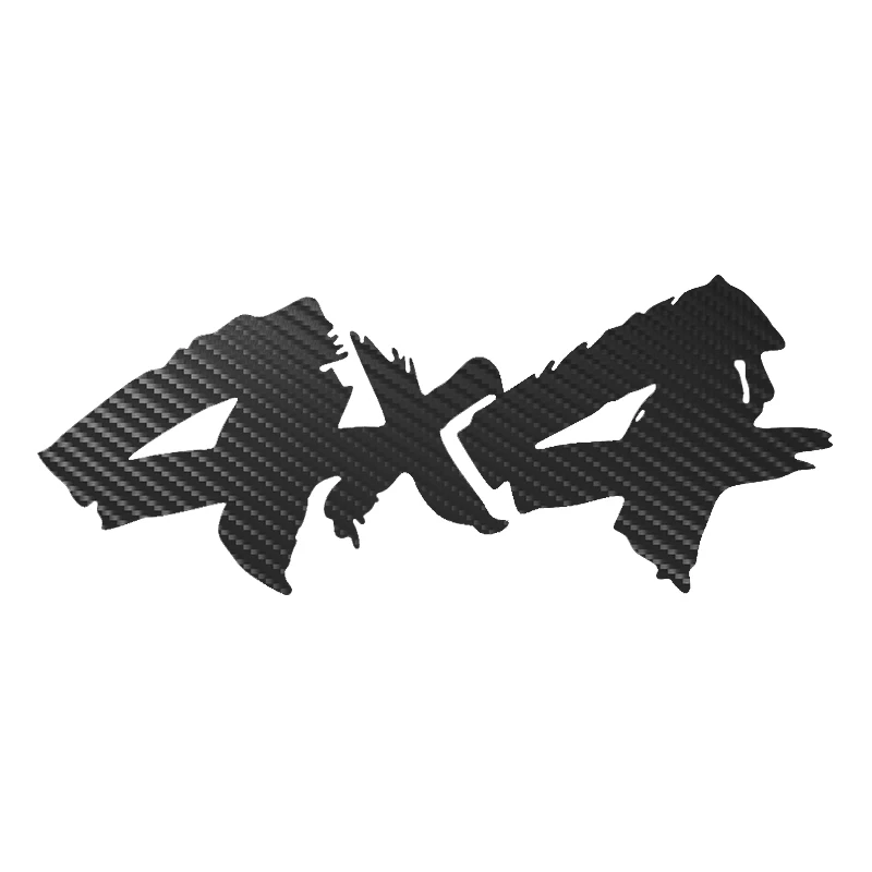 

4X4 Off Road Sticker on Car Carbon Fiber 3D Car Stickers and Decals for Auto Motorcycle Waterproof Camper JDM Racing Car Styling